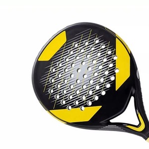 Raquette de padel professionnelle en fibre de carbone avec filet en nylon, légère, antidérapante, personnalisable, de haute qualité - Product Image 6