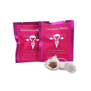 Perles de désintoxication à base de plantes Yoni, pack de six, herbes chinoises entièrement naturelles, soins féminins, nettoyage vaginal - Product Image 4