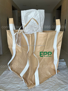 Sacs FIBC en PP de 1000 kg (tonne) en vrac, mètre cube, blancs, tubulaires, certifiés ISO9001, personnalisables, pour l'agriculture et la construction, Jumbo, EPP Vietnam - Product Image 4