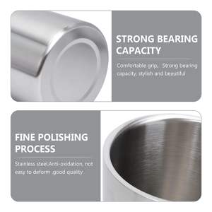 Cubo Enfriador de Vino de Doble Pared de Acero Inoxidable para Fiestas, Duradero, a Prueba de Fugas, Mantiene el Vino Frío Durante Horas, para Botellas de Cerveza y Champán - Product Image 3