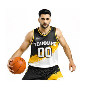 Uniforme de Baloncesto para Adultos de Alta Calidad, Personalizable, Ropa Deportiva de Poliéster, Transpirable, de Secado Rápido, Unisex, con Impresión Digital - Product Image 5