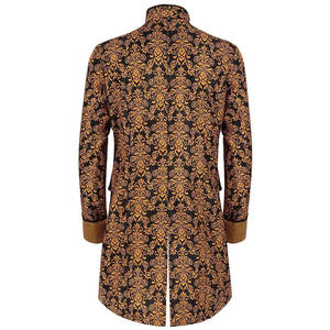 Trendy Vintage Mens Steampunk Wholesale Coat Tailcoat Medieval <b>Gothic</b> <b>Jacket</b> OEM ODM 2026 - Product Image 4
