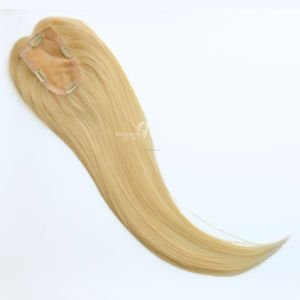 ผมต่อแบบชาวเวียดนามดิบ100% พรีเมี่ยมสีบลอนด์ทอท็อปเปอร์เกรดสูง - Product Image 4