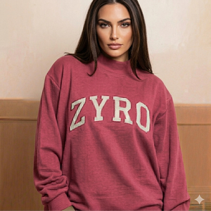 Stylish Wear Mockneck Sweatshirt Women Loose Oversized Pullover Soft Cotton Blend Warm Cozy Winter Casual Outfit - Product Image 1