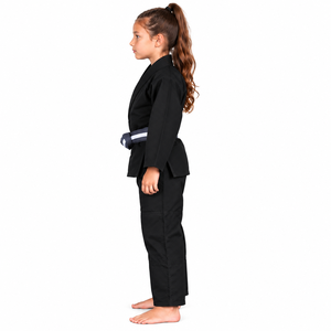 Kimono de Jiu Jitsu Brasileño para Niños, Color NEGRO, Personalizado, Uniforme Juvenil de BJJ, Venta al Por Mayor OEM - Product Image 2