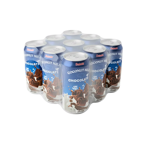 OEM/ODM เครื่องดื่มนมมะพร้าวช็อกโกแลตบรรจุกระป๋อง 330 มล. แบรนด์ส่วนตัว น้ำผลไม้และน้ำผัก - Product Image 5