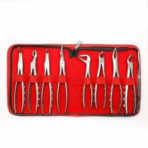 คีมถอนฟันสแตนเลส เครื่องมือผ่าตัดแบบใช้มือ คลาส 1 สีเงิน SAAR GLOBAL SURGICAL INSTRUMENTS - Product Image 1