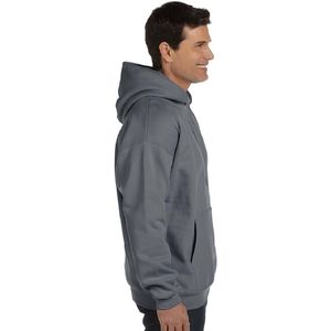 Sudaderas con Capucha Extra Grandes Personalizadas 100% Algodón para Hombre, Estilo Urbano, con Bordado Técnico, Teñido Liso para Invierno - Product Image 6