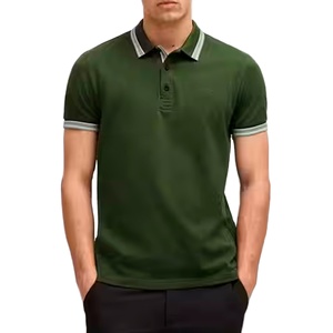 Camisetas de Punto Casuales de Negocios para Verano 2026, 100% Algodón, Manga Corta, Holgadas, para Hombre, de BD - Product Image 4