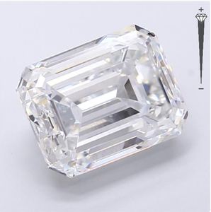 Diamante Cultivado en Laboratorio con Certificación IGI, Corte Esmeralda de 5.01 CT, Color E, Claridad VVS2, CVD LG 733535141 ROYAL GEMS para Joyería - Product Image 4