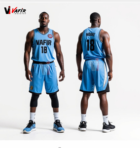 Tenues de basketball personnalisées réversibles respirantes 100% polyester, vêtements de sport grande taille, antibactériens, imprimés par sublimation - Product Image 5