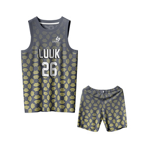 ชุดยูนิฟอร์มบาสเก็ตบอลแบบกลับด้านได้ พิมพ์ลายด้วยความร้อน ขนาดพลัสไซส์ ระบายอากาศได้ดี ผลิตจากโพลีเอสเตอร์ 100% คุณภาพสูง ป้องกันแบคทีเรีย - Product Image 5