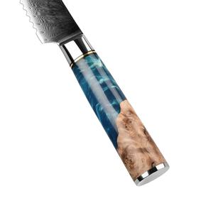 Professional Kitchen Chef <b>Knife</b> High Carbon Stainless Steel with Ergonomic Handle for Meat <b>Fish</b> Vegetables and Fruits - Product Image 2