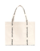 Sac fourre-tout en toile avec fermeture éclair, motif lettres, sac de shopping réutilisable pour les voyages quotidiens