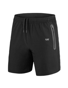 Pantalones Cortos Casuales de Hombre GAF de Alta Calidad, Estilo Hip Hop, 100% Algodón, Transpirables, de Secado Rápido, Cintura Alta con Cordón Ajustable - Product Image 3