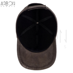 Casquettes de sport en cuir de vachette de qualité supérieure, confortables, fabriquées à la main, prix d'usine OEM/ODM, best-seller, streetwear haut de gamme - Product Image 4