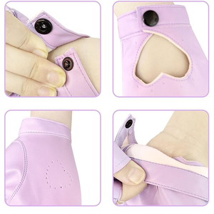 Gants de pole dance unisexes avec logo personnalisé, design demi-doigts, avec une adhérence puissante, en polyester/spandex/latex, pour une utilisation en performance - Product Image 6