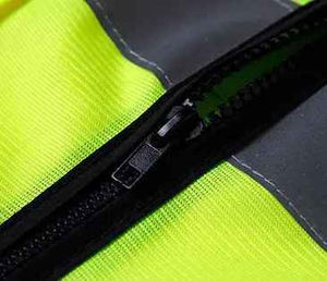 Diseña tu propio logotipo, chaleco de seguridad para hombre, chaleco reflectante de trabajo de alta visibilidad con múltiples bolsillos personalizado para hombre - Product Image 5