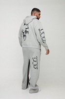 Nouvel ensemble de survêtements 2-en-1 pour homme, collection Hiver 2026, coupe décontractée, à capuche, épais, écologique, respirant, antibactérien, grandes tailles