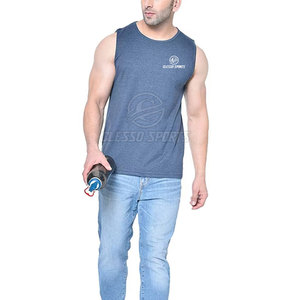 Nouveaux modèles de t-shirts sans manches, vêtements décontractés, t-shirts sans manches pour l'été, t-shirts sans manches en gros - Product Image 5