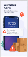 Application mobile SaaS de gestion des stocks d'entrepôt, suivi des stocks multi-fournisseurs, surveillance en temps réel, gestion des stocks via internet