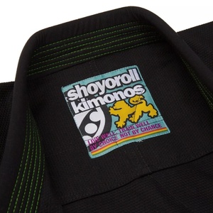 RTS Wholesale Price Premium Quality Shoyorol Hunt Competitor BJJ Gi Professional Black Jiu Jitsu Fighter Uniform AS-JJ-5857 - Product Image 2