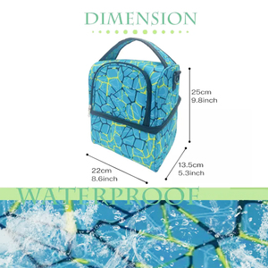 Sac isotherme pour le déjeuner, sac isotherme pour l'école, le bureau, boîte à lunch thermique étanche pour hommes et femmes - Product Image 5