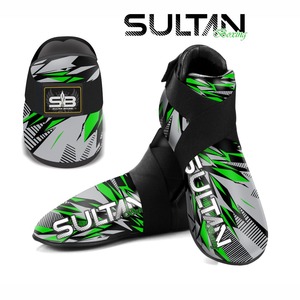 Protectores de Espinillas de Boxeo Unisex Personalizados con Parte Superior de PU y Neopreno, para MMA, Muay Thai, Kickboxing, Entrenamiento, Protección para Pies, Todas las Temporadas, OEM, ODM - Product Image 4