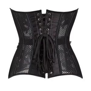 Women's <b>Corset</b> Tops Sexy Overbust Shapewear Modern Mesh <b>Corset</b> for Plus Size Breathable Feature - Product Image 5