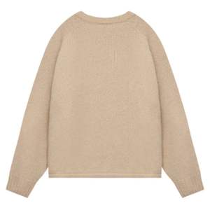 Pull décontracté en tricot bouclé Stone Raglan pour homme, confortable, élégant, chaud et tendance pour l'hiver - Product Image 2