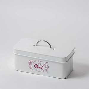 Minimalist Metal <b>Storage</b> Container <b>with</b> Wooden <b>Lid</b> for Kitchen Countertop Pantry <b>Storage</b> and Home <b>Decor</b> - Product Image 1