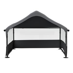 "3-Sided Mesh <b>Window</b> Pet Shelter Tent for Large Dogs Sun & Rain <b>Cover</b> Outdoor Canopy Ground Stake" - Product Image 2