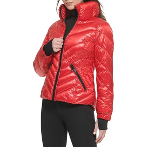 Women's High Quality Waterproof Eco-Friendly Quick Dry Reversible Puffer Jacket with Detachable <b>Hat</b> <b>Winter</b> Fashion - Product Image 1