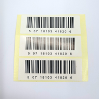 Impression de données Numéro de série Code Qr Code à barres Autocollants d'étiquette en papier