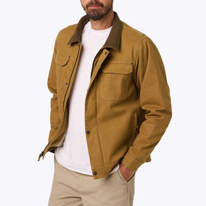Veste en toile décontractée pour l'hiver, matériau durable de qualité supérieure, coupe décontractée, look élégant au quotidien - Product Image 1