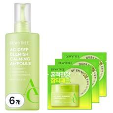 Dewtree AC Deep Soothing Ampoule 60ml Confezione da 6 per il Viso - Product Image 1