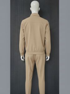 Men's Tech Suit Casual 2-in-1 Tracksuit Set Polyester Spandex Lightweight <b>Zip</b>-<b>Up</b> <b>Jacket</b> & Jogger Pants - Product Image 3
