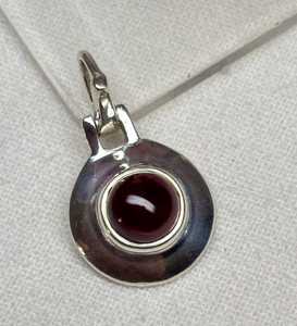 Elegant Red Garnet Pendant 925 Sterling Silver Boho Vintage Gemstone Jewelry Gift NIKHIL GEMS Third Party Certified Engagement - Product Image 5