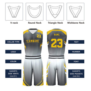 Unique Design Basketball Uniform Quick Dry Basketball Uniform Sports Wear Basketball Uniform - Product Image 4
