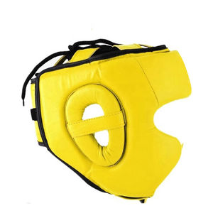 New Premium Breathable Durable Eco-Friendly Boxing Helmet Patchwork PU Leather <b>Training</b> Sparring <b>Head</b> Guard Fitness - Product Image 6
