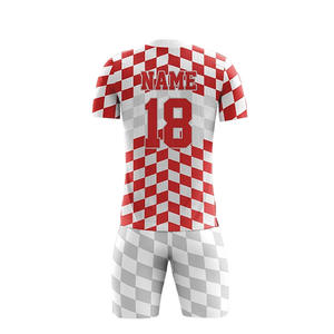 ชุดฟุตบอลคุณภาพสูงจากผู้ผลิตปากีสถาน ระบายอากาศได้ดี น้ำหนักเบา ผลิตจากโพลีเอสเตอร์ 100% ป้องกันแบคทีเรีย เป็นมิตรกับสิ่งแวดล้อม แห้งเร็ว - Product Image 6