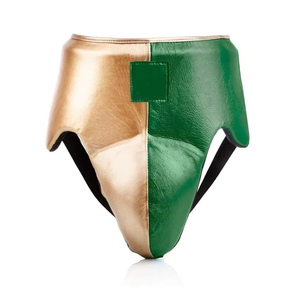 Professional Manufacturer Leather Boxing Groin Guard Custom Made Protective Gear with Customized Color & Logo New Style - Product Image 1