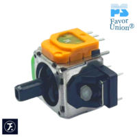 Module de joystick électromagnétique Favor Union, capteur TMR longue durée de vie, 1,7 V-5,5 V, 13x13 mm, pour manette PS4
