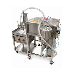 New 4 Nozzle Fully Automatic <b>Android</b> <b>Controlled</b> Gas/Electric 50kg/h Jalebi Making Frying Machine 304 Stainless Steel - Product Image 2