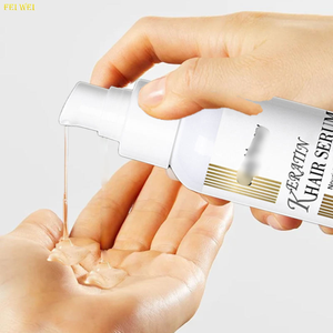 Private Label Keratin Hair Growth Serum <b>Moisturizing</b> & Repair Treatment for Dry Damaged Hair Cruelty-Free Hair Oil with Shine - Product Image 4
