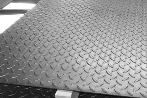 Chapa de Acero Laminada en Caliente con Patrón Tipo T, Sin Aleación, Estándar BS para Aplicaciones Arquitectónicas - Product Image 2