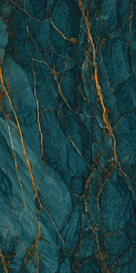 Azulejos de Porcelana con Aspecto de Mármol Verde Dorado Brillante de 600x1200 mm para Baño, Antibacterianos, Diseño Moderno - Product Image 5