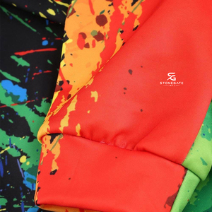 Sudadera con Capucha Sublimada para Hombre, Estampado Personalizado, Colores Pastel, Poliéster, Estilo Deportivo, Ropa Deportiva 2026 - Product Image 6