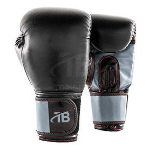 Custom Factory Professional Leather Boxing <b>Gloves</b> with Custom Logo Design <b>Moisture</b> Wicking & Hook & Loop Closure-Wholesale - Product Image 2