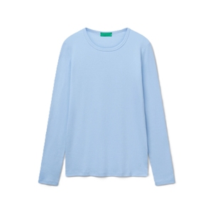 T-shirt pour femmes grande taille de haute qualité, manches longues, respirant, 100% coton, vêtements décontractés pour femmes, logo personnalisé - Product Image 1